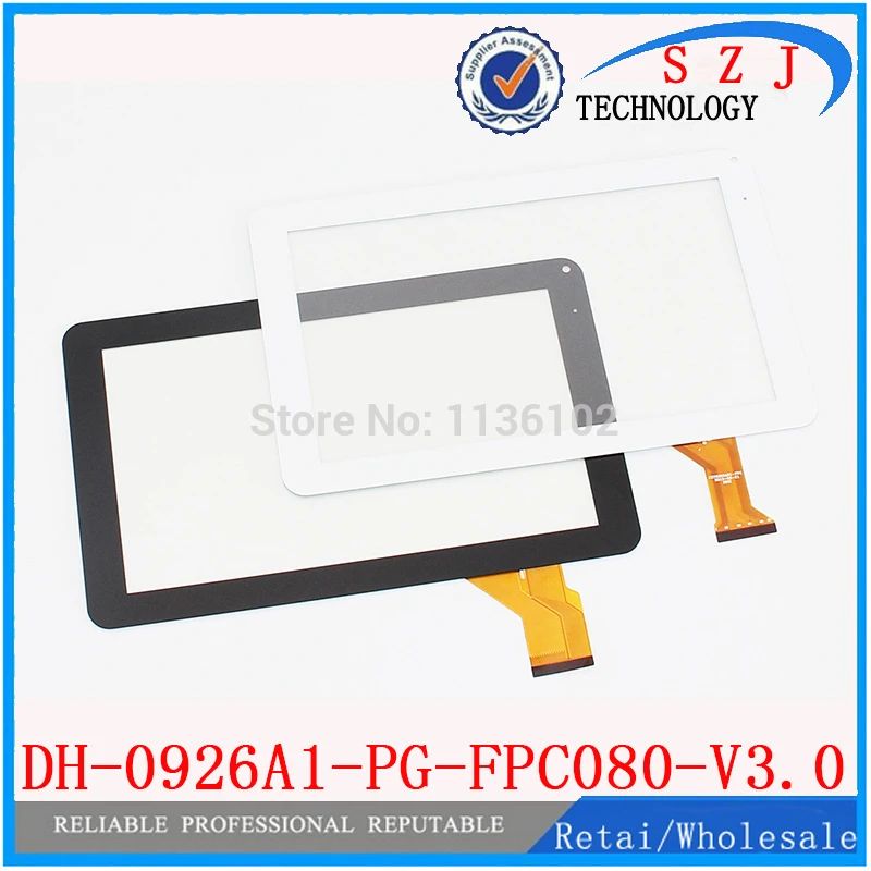 

New 9'' inch tablet PC case touch screen DH-0926A1-PG-FPC080-V3.0 external screen capacitance screen Free shipping