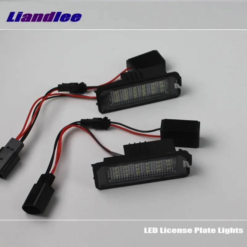 Liandlee для SEAT Leon Mk2 1P / Mk3 5F/светодиодный номерной знак автомобиля/Подсветка рамки