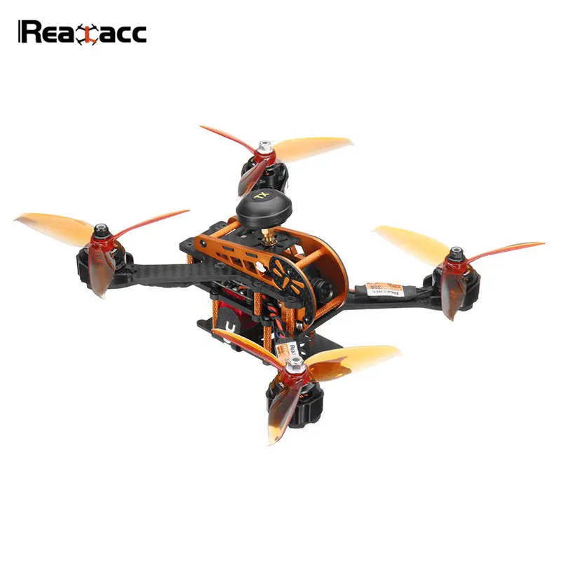 Горячая новинка Realacc Real2 5,8G OMNIBUS F4 FPV гоночный Дрон OSD 30A BLHeli_32Bit 700TVL камера 20/200mW VTX 3-4S RC Квадрокоптер