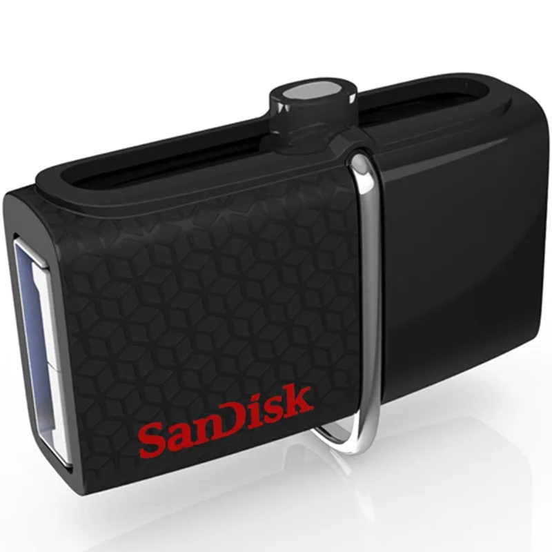 SanDisk Ultra Dual SDDD2 OTG USB флеш накопитель 64 ГБ 32 16 130 м/с накопители 3 0 PenDrives 128 Гб Поддержка