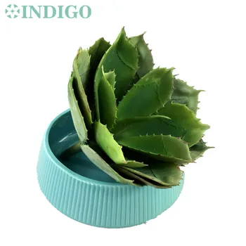 

INDIGO- Green Big Size Desert Aloe Succulent Plant Plastic Flower Decoration Green Plant Background Free Shipping