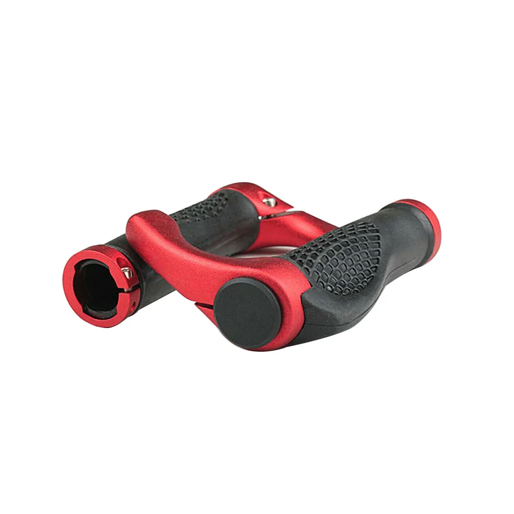 

2PCS Mountain Bike Non Slip With Plug Ergonomic Bicycle Handle Bar Grip Cover Lock On Riding Parts Durable Reduce Pressure