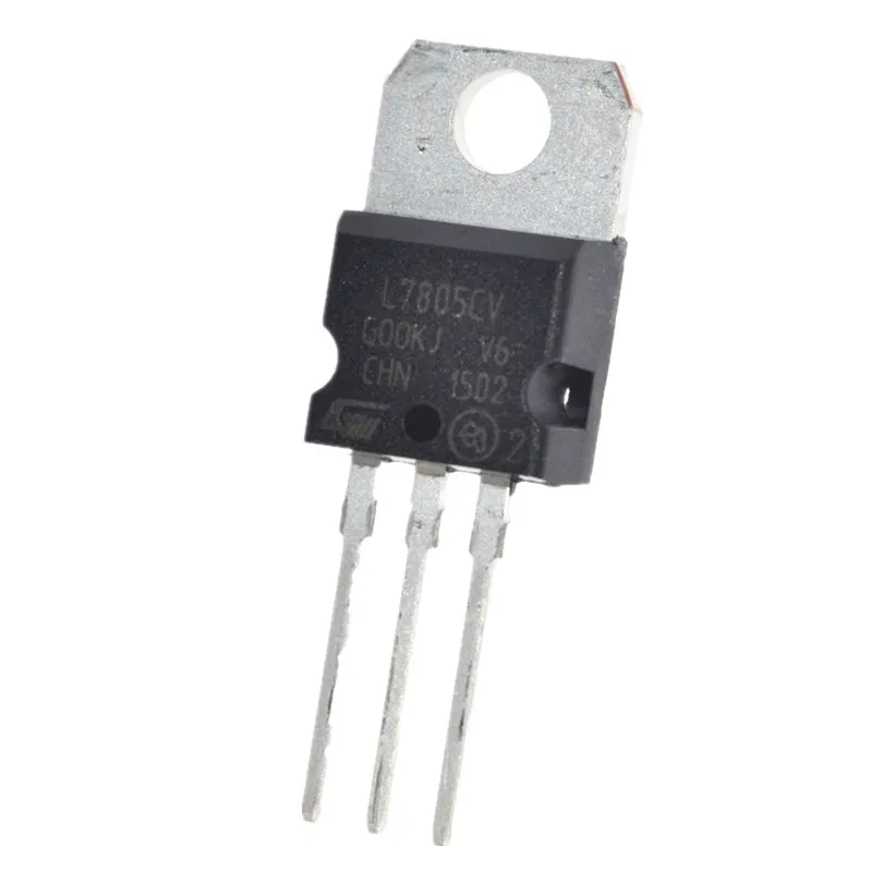 10 шт. L7805CV LM7805 L7805 7805 Напряжение регулятором IC 5 V 1.5A-220 Сделано в Китае