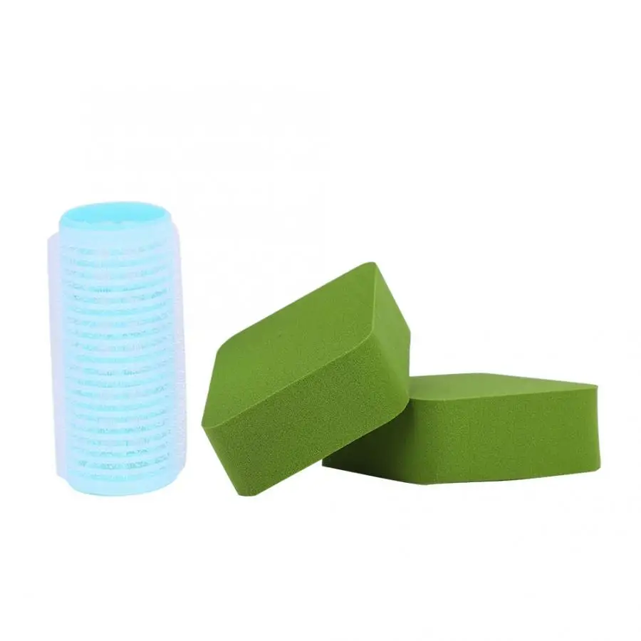 2 шт./компл. ромбовидная пудра слоеная губка воздушные подушки косметическая кисточка Красота Макияж Косметический пуф 3