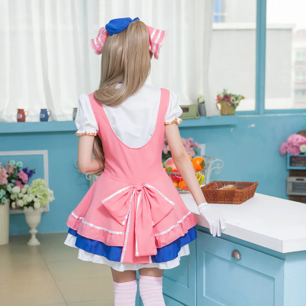 2019 милый карнавальный костюм Лидер продаж японское аниме Love Live конфеты горничной