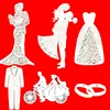 Wedding Bride Bridegroom Ring Metal Cutting Dies Stencils For DIY Scrapbooking Lace Decoration Embossing Card Craft Die Cut New ► Photo 1/6