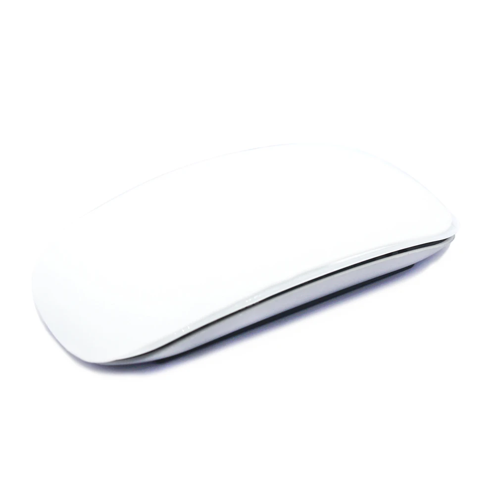 Тонкий конфетных цветов силиконовый мягкий защитный чехол для MAC Apple Magic mouse для Macbook Magic mouse 1 2 - Цвет: White