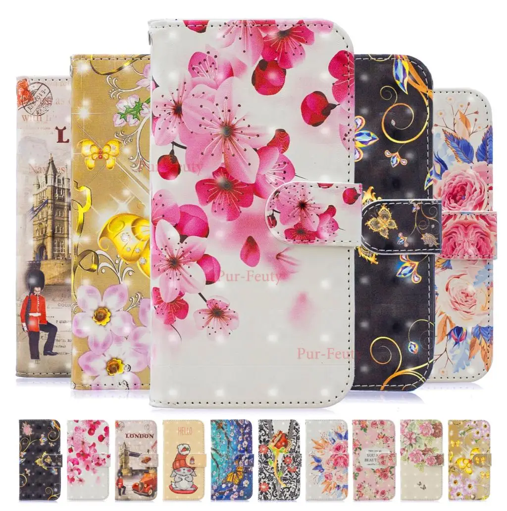 

Case For Huawei P8Lite 2017 PRA LX1 LA1 Flip Leather Colorful Painting wallet cartoon Covers For Huawei P9Lite 2017 PRA LX1 LA1