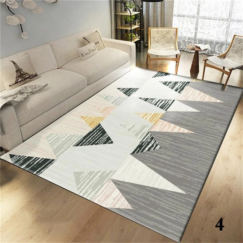 New Modern Soft Carpets For Living Room Bedroom Rugs Geometric Metal Style Area Rug Home Carpet Floor Door Mat Decoartive