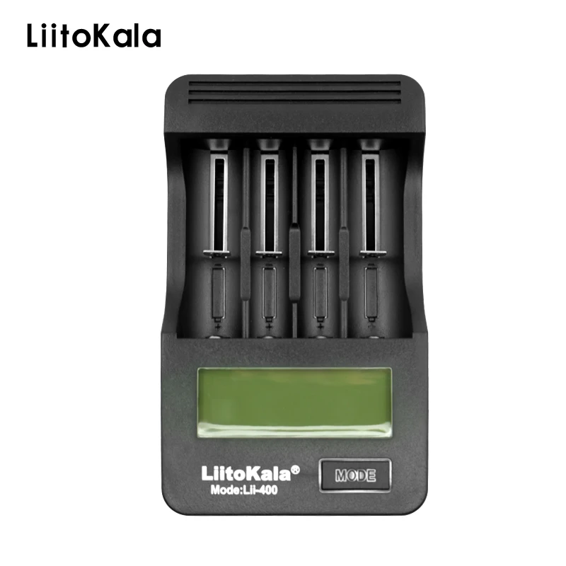 Liitokala LII - 400 LCD 18650 26650 18350 16340 10440 14500 18500 3.7 V lithium battery NIMH 1.2 AA / AAA charger | Электроника