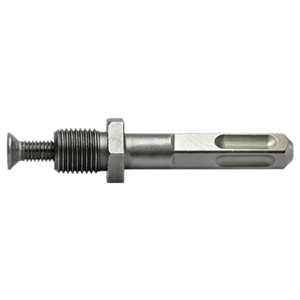 

10/13mm Keyed Drill Chuck Thread Mount Drill Chuck Adapter Electric Hammer Fittings Square/Hexagonal Handle Connecting Rod