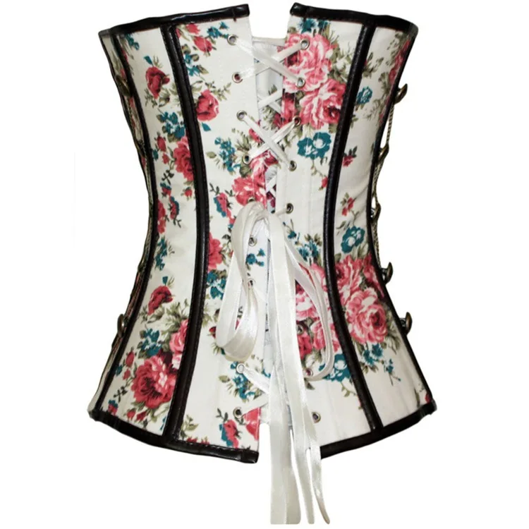 flower corset floral corset