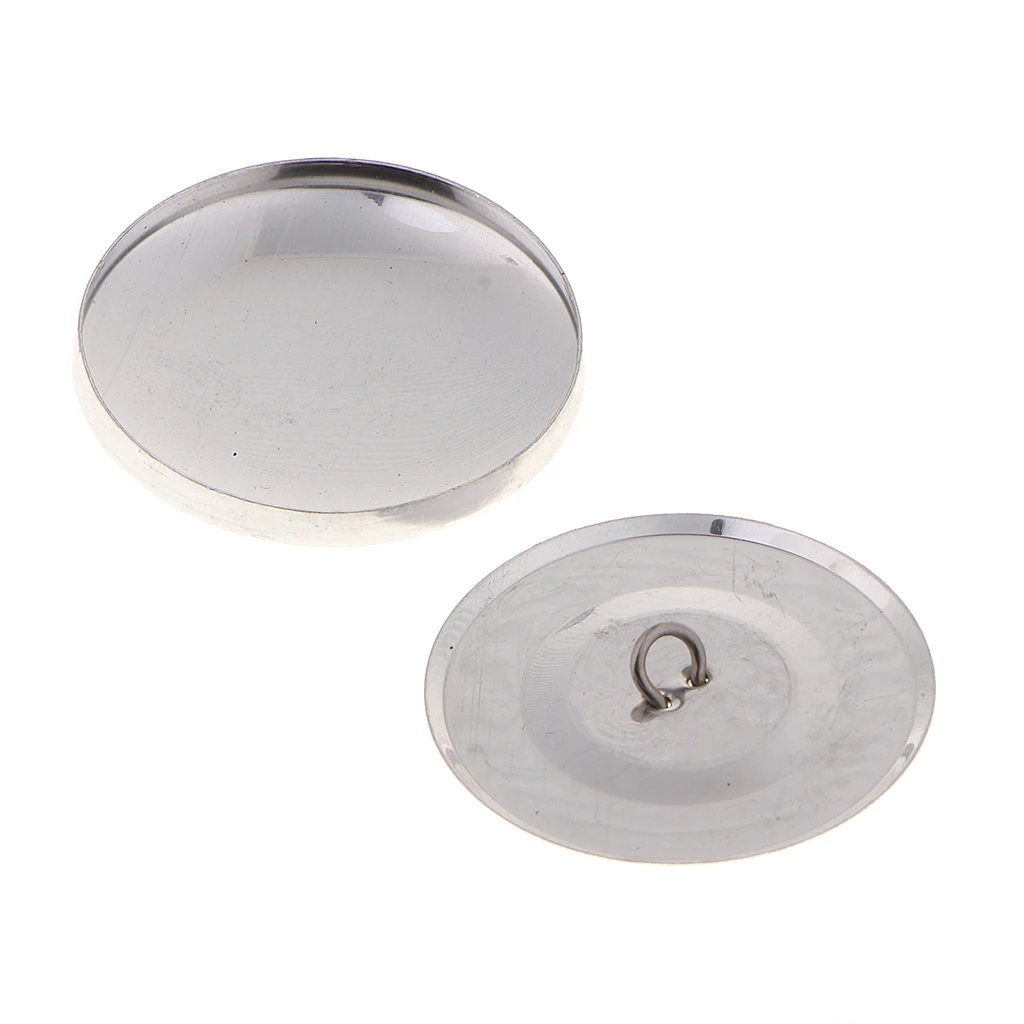 10x DIY Metal Cover Buttons with Loop and Cloth Blank Back Cover Buttons and Assembly Tool Kit for DIY Fabric Cloth Cover Button