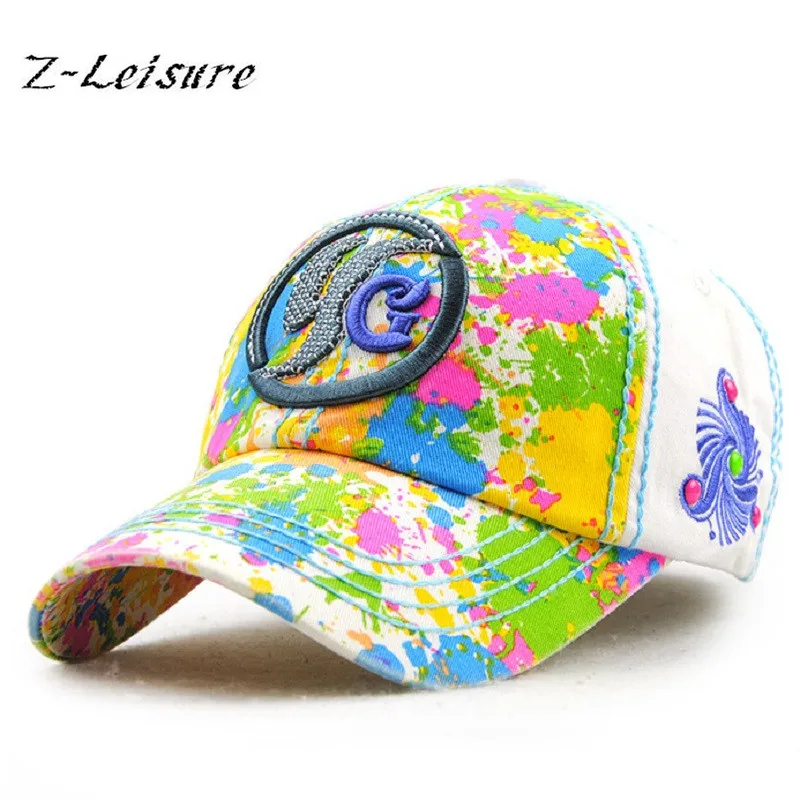 Мода Камуфляж Граффити Snapback Крышка Новый Летний Стиль Письмо Вс Шапки Женщины