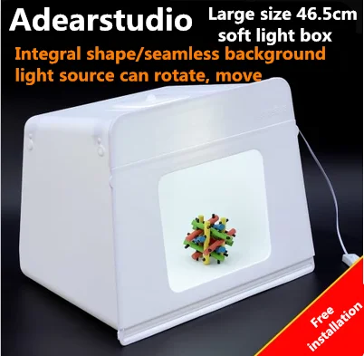 

Photographic Equipment 46.5CM Photo Light Tent mini Portable light tent Studio lighting tent photo box Adearstudio no00dc