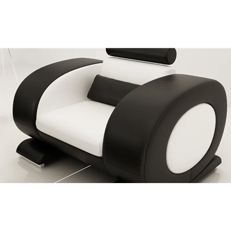 Мебель для гостиной из цельного дерева роскошный кожаный угловой диван