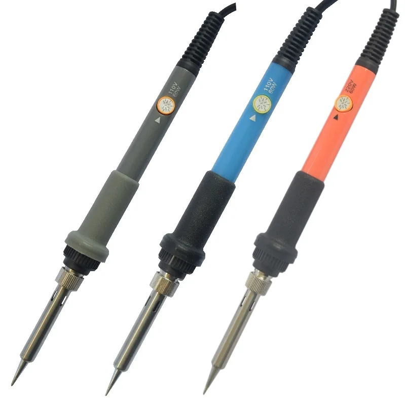 

220V/110V 60W Electrical Soldering Iron Rework Welding Gun Tool Adjustable Temperature Soldering Station Solder Tip