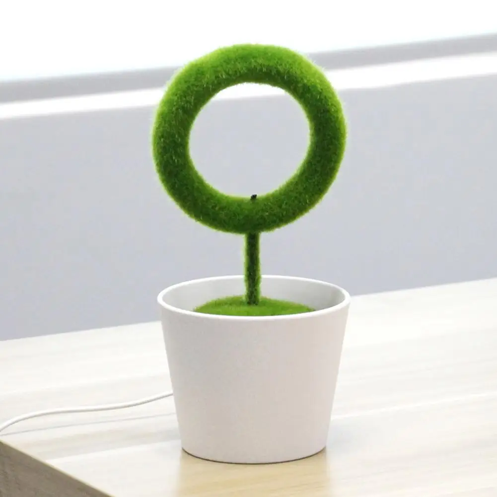 Tanie Przenośny Mini sztuczne drzewko bonsai biuro w domu świeże anionów pulpit oczyszczacz powietrza z jonizacją