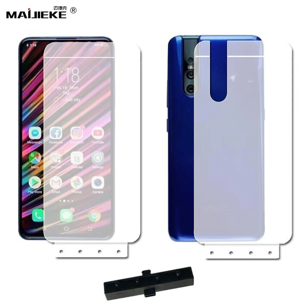 MAIJIEKE New 3D Hydrogel Front&Back Protective Film For VIVO V15 Pro Soft nano TPU HD Screen protector Film(Not Glass) MAIJIEKE New 3D Hydrogel Front&Back Protective Film For VIVO V15 Pro Soft nano TPU HD Screen protector Film(Not Glass)