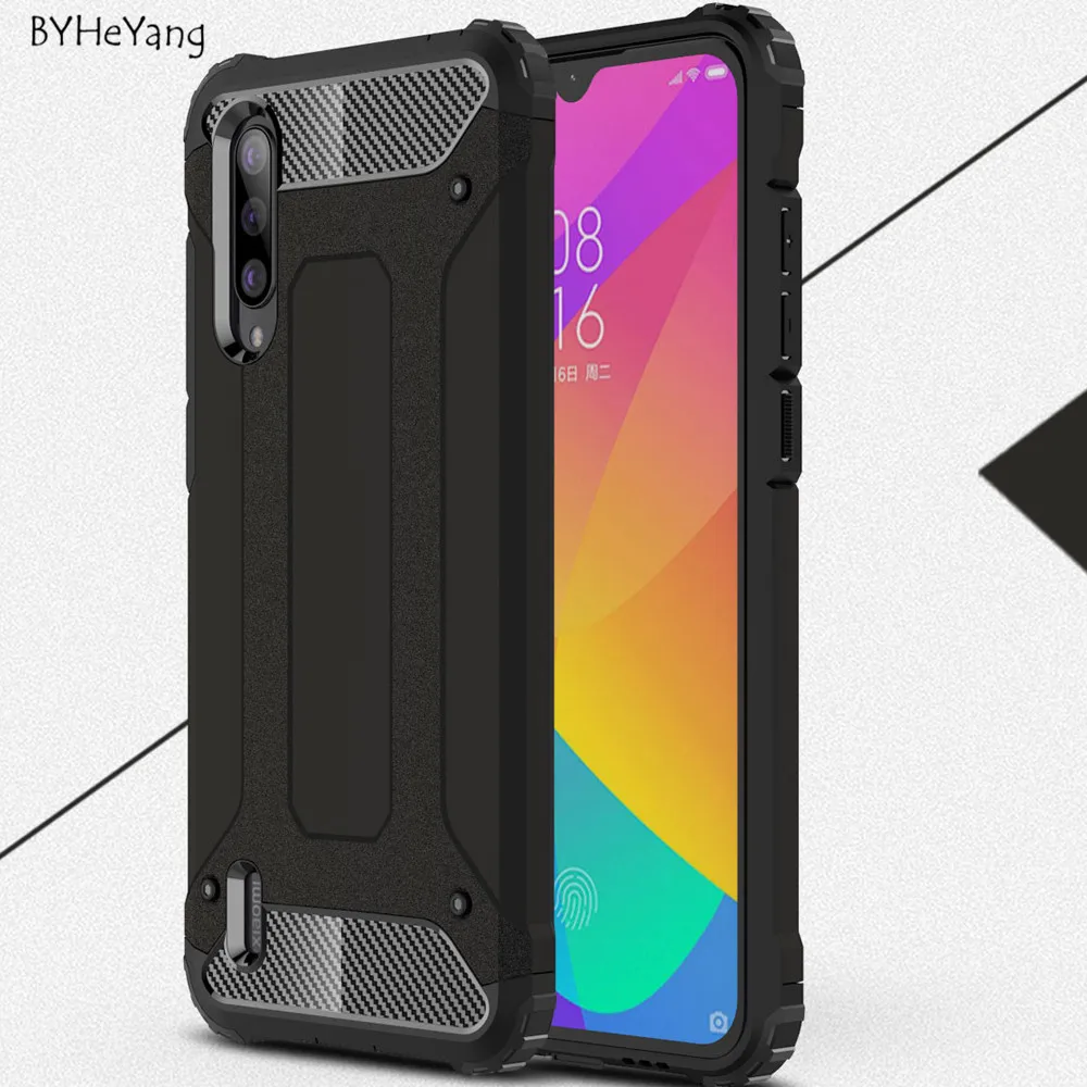 

For Xiaomi Mi CC9 Case Mi CC9 Cover Heavy Armor Slim Hard Rubber Tough Cover Silicone Phone Case For Xiaomi Mi CC9e CC 9 e Cover