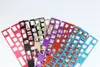 Mechanical  keyboard DIY  CNC 60% plate anode aluminum drawing concurrence positioning plate support ISO ANSI for GH60 pcb ► Photo 3/4
