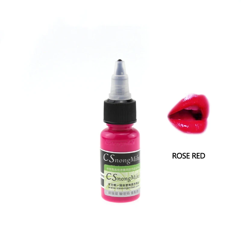 15ml/Bottle CS Micro Pigment Cosmetic Color Permanent Makeup Tattoo Ink