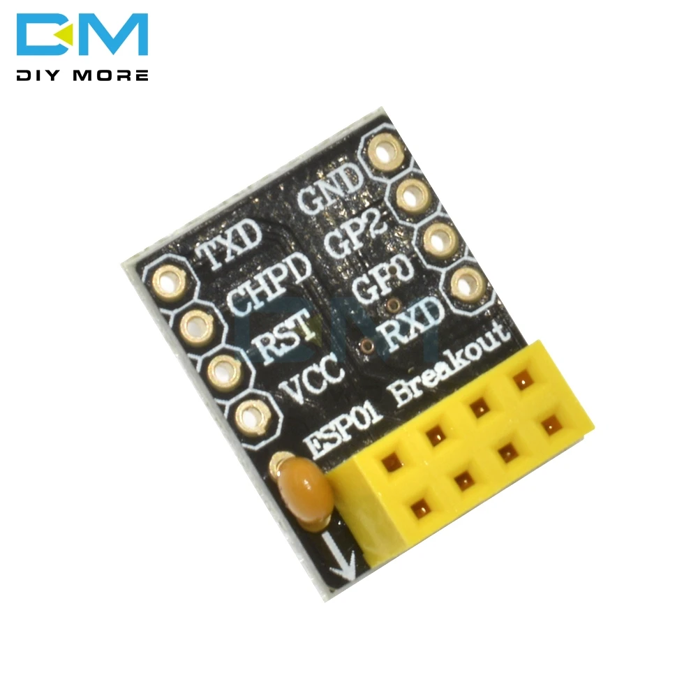 5 шт. для ESP 01 Esp8266 01S модель ESP8266 серийный макетный адаптер WiFi трансивера модуль