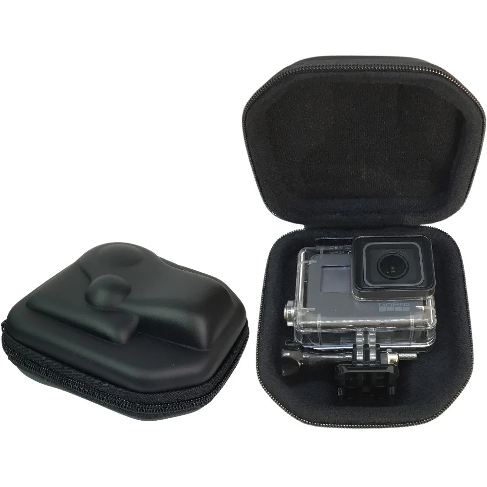 Protable Waterproof Mini Box Camera Case for Gopro Hero 7 6 5 4 3
