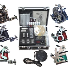 Полный комплект татуировки постоянных пистолет макияж комплект 6 машин профессиональный пирсинг татуировки комплекты оборудования Китай