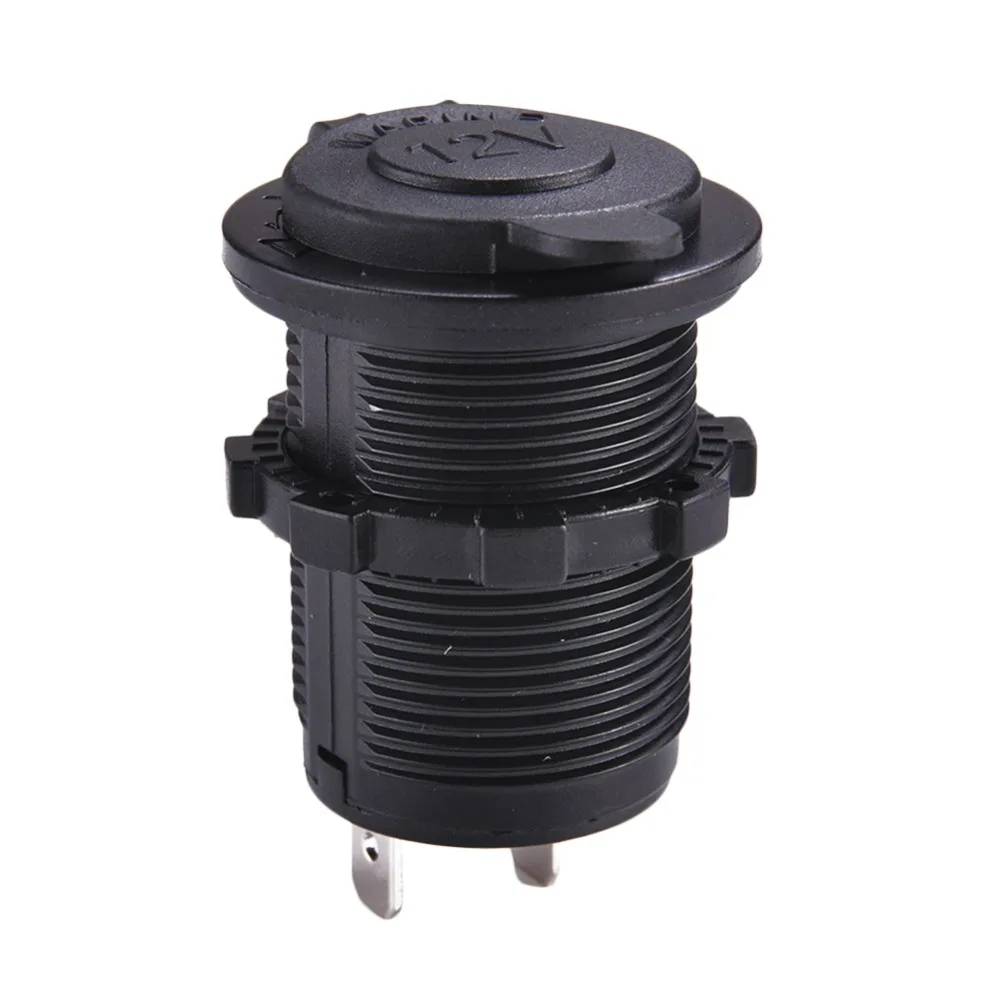 

Bostar New 1pc Cigarette Lighter Socket 12V Waterproof Car Boat Motorcycle Cigarette Lighter Sockets Power Plug Outlet #280957