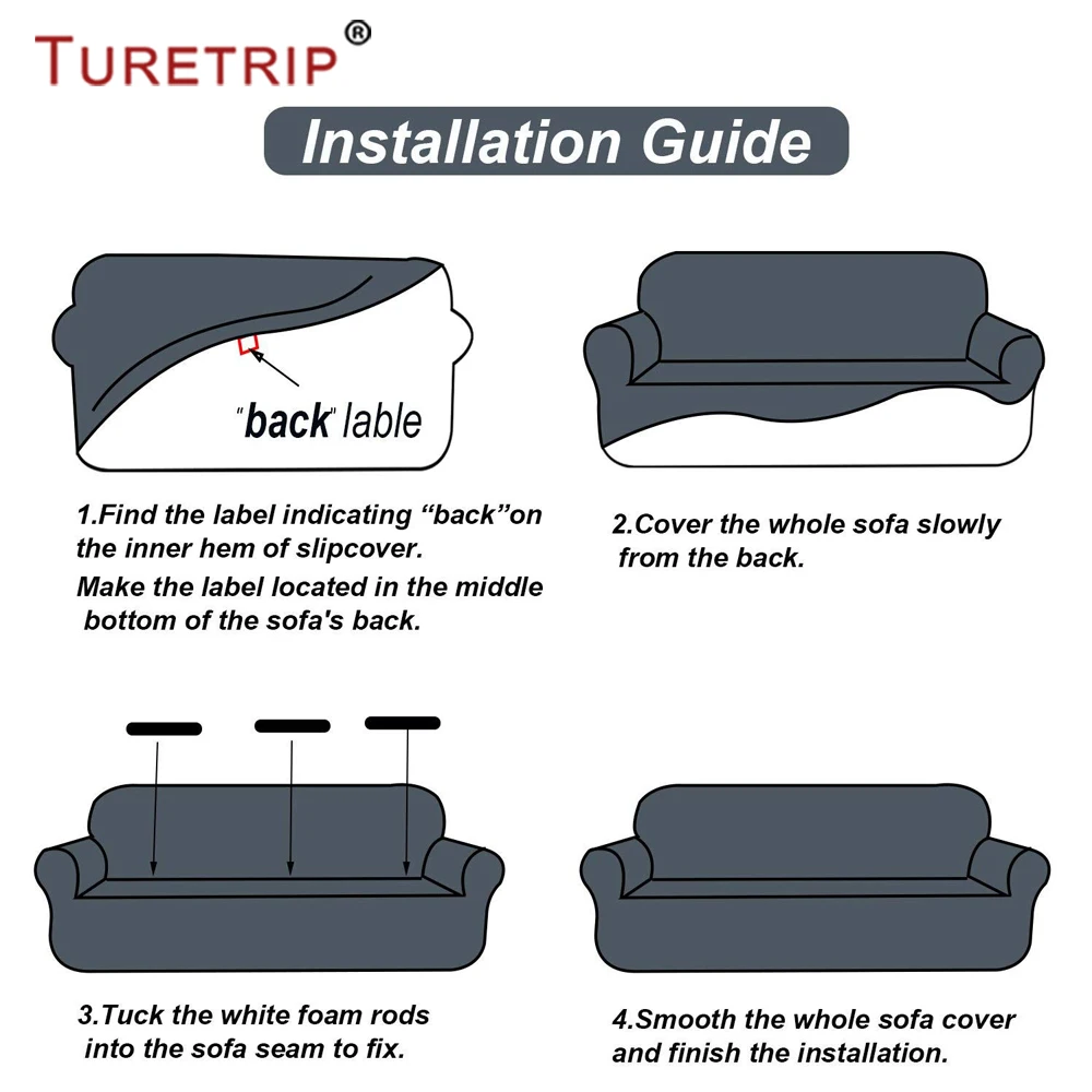 red waterproof sofa cover (2)