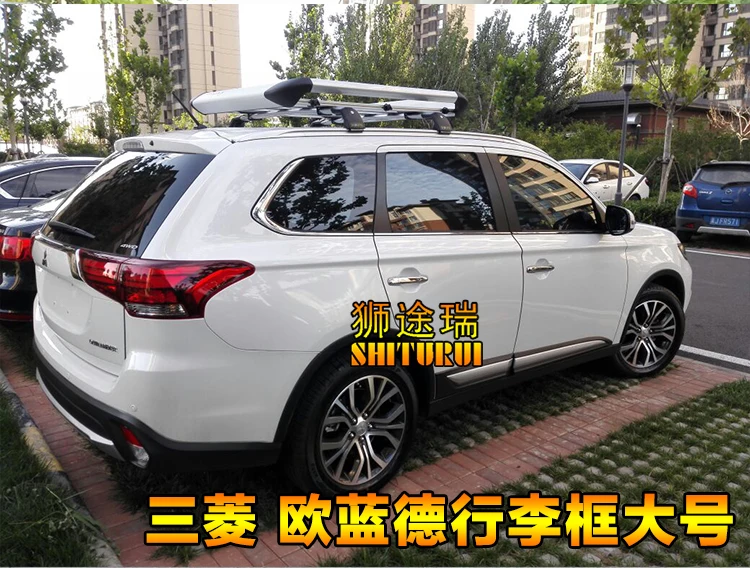 SHITURUI 2 шт штанги на крышу для Mitsubishi Pajero Sport SUV 2013+ боковые штанги из алюминиевого сплава поперечные Рейлинги на крышу багажника