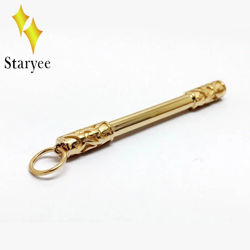 

Real 18K Solid Yellow Gold Gothic And Punk Style Fine Jewelry Pendant For Women Men Gift With Free Stainless Steel necklaces