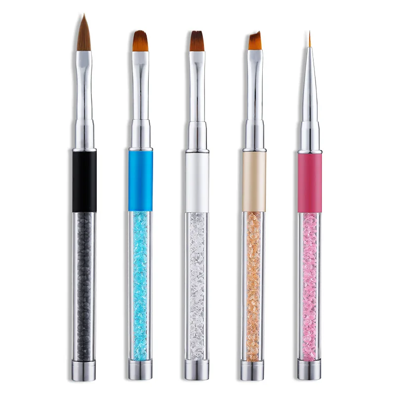 Nails Accessoires Nail Lines Painting Brushes Crystal Thin Liner for Drawing Pencil for Manicure, UV Gel Tools Nail Pen Nails Accessoires Nail Lines Painting Brushes Crystal Thin Liner for Drawing Pencil for Manicure, UV Gel Tools Nail Pen