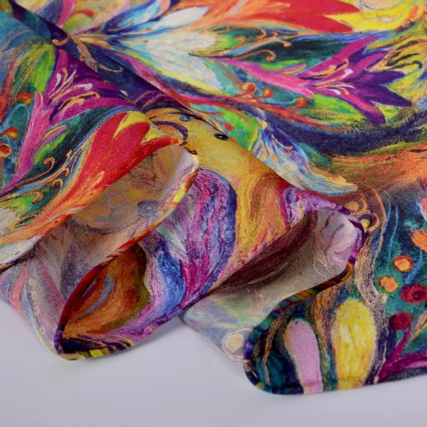 Wholesale oTky6 [BYSIFA] New Luxury Pure Silk Scarf Shawl Women Spring Autumn Long Scarves Ladies Brand 100% Silk Neck Scarf Foulard 175*52cm