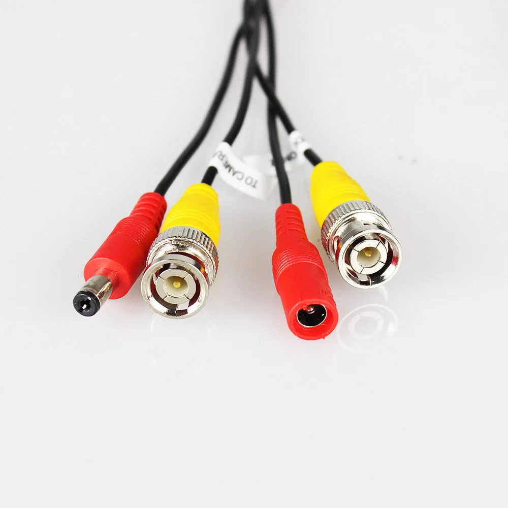 Techege 18.3M/20M/30M BNC cable Power video Plug and Play Cable for CCTV Camera and DVR Techege 18.3M/20M/30M BNC cable Power video Plug and Play Cable for CCTV Camera and DVR