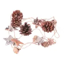 Светодиодный медный провод струнный свет Рождественские Звездные лампы Наружное украшение гирлянды сказочные огни Ночные Огни праздничного освещения