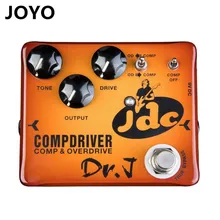

Dr. J Compdriver JDC Jose de Castro Signature Compressor plus Overdrive Effect Hand Made Electric Guitar Effect Pedal