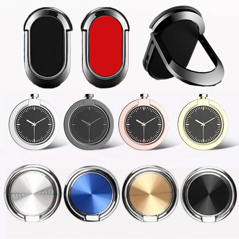 

Universal mobile phone ring bracket car phone holder for Samsung millet iPhone 7 4 4S 5 5S 6 6Plus 8 X XR MAX smartphone tablet