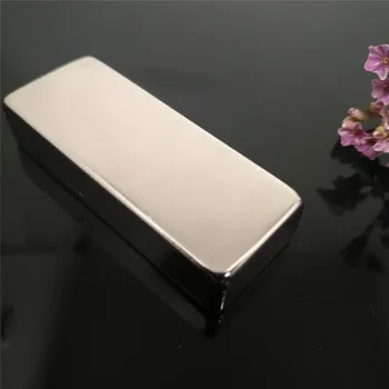 

Zion 20pcs 50x20x10mm bar magnet powerful block N35 NdFeB super strong magnetic rare earth neodymium magnet 50mmx20mmx10mm