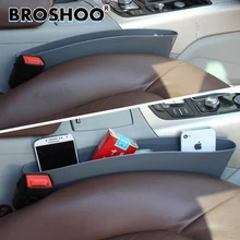 BROSHOO стайлинга автомобилей 2 шт./лот автомобиль бардачок для автомобиля сиденье автомобиля творческий ящик для хранения слот Box Автоаксессуары