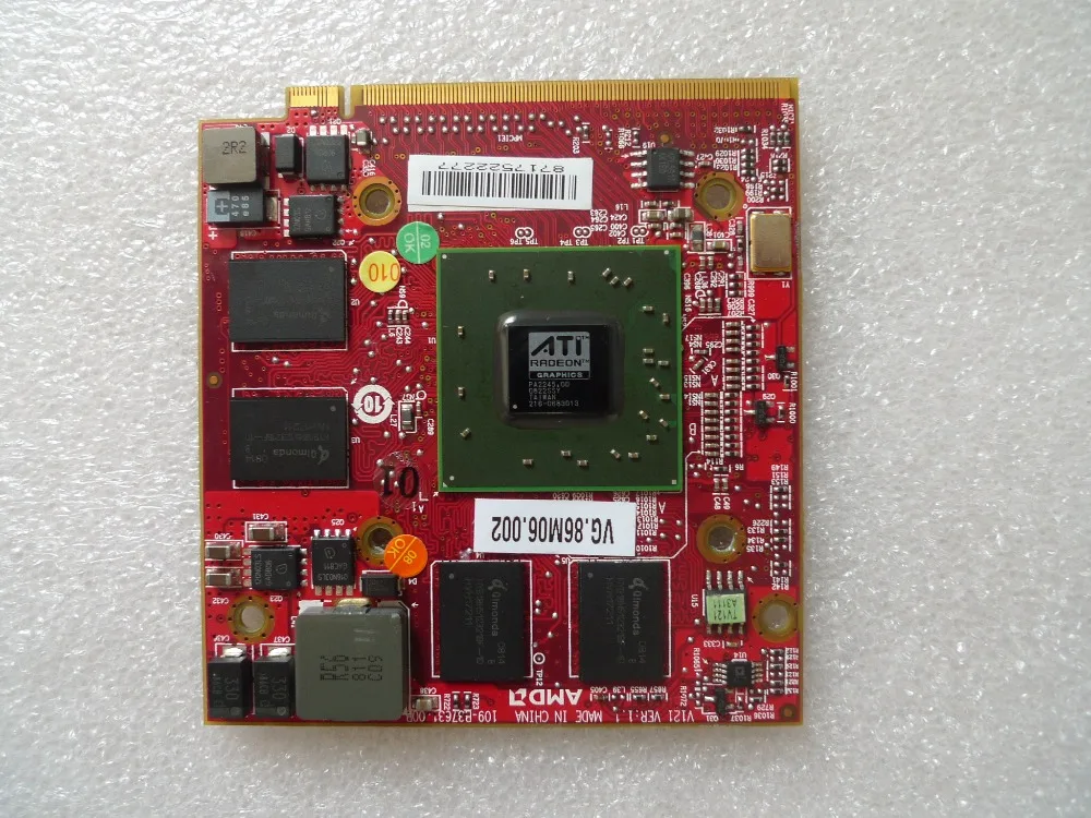  VG.86M06.002 HD3650 DDR3 256MB VGA Video card For ACER 5920G 5710G 4520G 7720G 6920G 7730G 5730 4730 5530G 6530G 8920G 