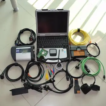 

for bmw icom diagnostic tool icom a2+b+c with software hdd 2019.03v for mb sd c5 star c5 programmer with cf-30 laptop direct use
