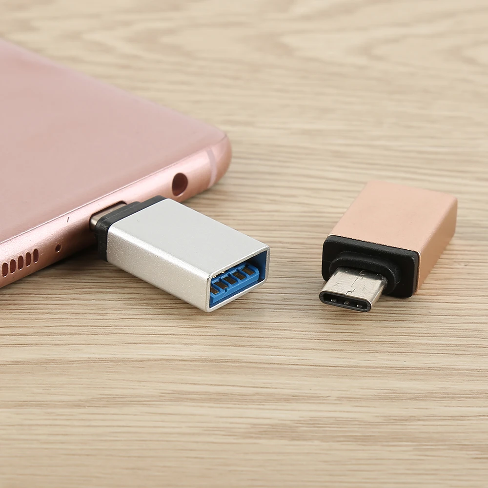 1 шт. адаптер OTG с поддержкой синхронизации данных и зарядки USB 3,0 адаптер синхронизации данных для телефона samsung Xiaomi huawei с usb type-C