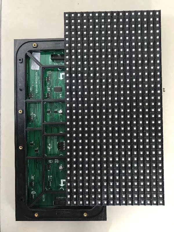 

free shipping DIY LED moving sign 20pcs P10 semi-outdoor RGY color dual color LED module+1 pc led controller+3 pc power supply