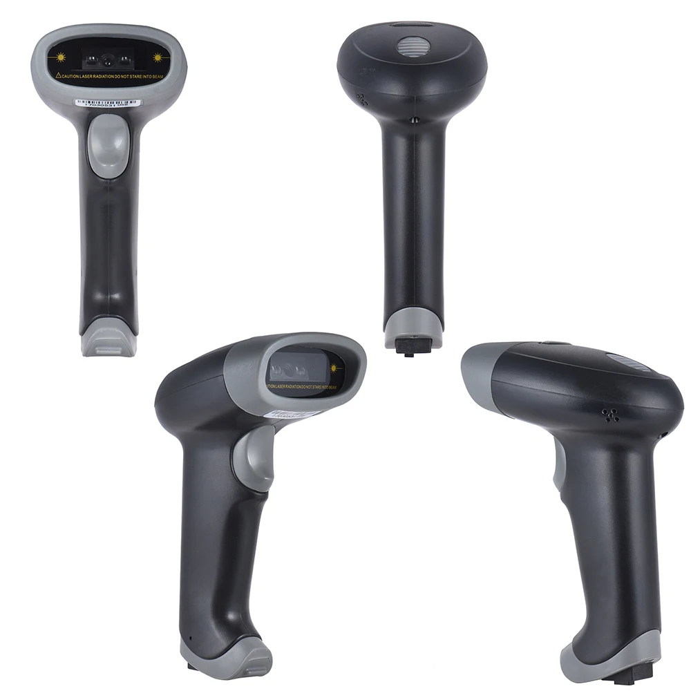 Wireless 1D Barcode Scanner Bluetooth Screen Bar Code Reader Auto Scanning CCD Red Light 2000dpi 260t/s Internal Storage 2500