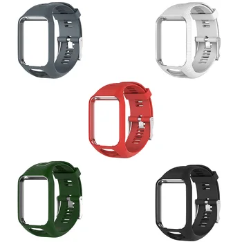 

Watch Band Soft Silicone High Quality Replacement Different Colors Strap Band For Smart Watch For TomTom 2 Series Sport Watch