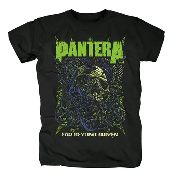 

Bloodhoof Pantera Thrash Metal black cotton T-shirt Asian Size
