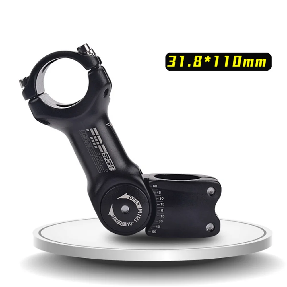 1PCS Mountain bike adjustable handle angle adjustable stand tube 25.4/31.8 pole pole increaser tube