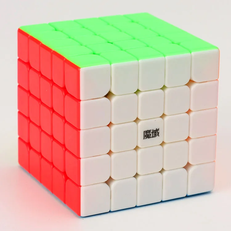Moyu Weichuang GTS 5x5x5 кубик без наклеек 5x5 Волшебная головоломка с быстрым кубом Smart cubo magico профессиональные развивающие игрушки - Цвет: stickerless